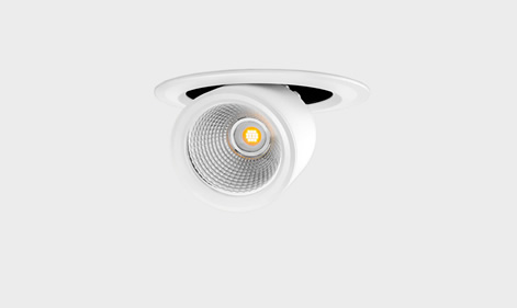 Hidden LED - Infälld spot från Arkoslight. Finns som vit eller svart.