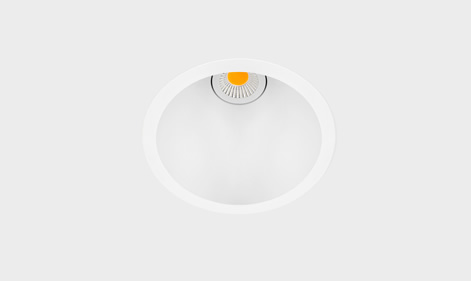 Swap - Infälld armatur från Arkoslight i svart, vit, guld och orange.